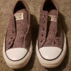 Purple Tweed Chuck Taylors